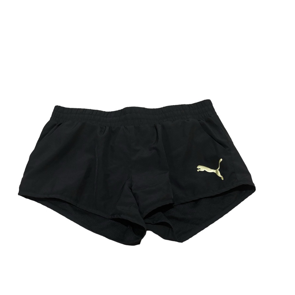 Puma black active shorts